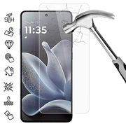 Motorola Edge 70 Panssarilasi - 9H - Case Friendly - läpinäkyvää