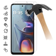 Motorola Moto E15 Temperoitu Panssarilasi - 9H - Case Friendly - Läpinäkyvä