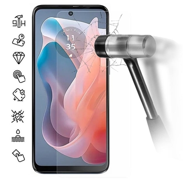 Motorola Moto G Play (2024) Panssarilasi - 9H, 0.3mm - Case Friendly  - Läpinäkyvä