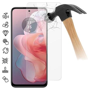 Motorola Moto G Power (2025) Temperoitu Panssarilasi - 9H - Case Friendly - Läpinäkyvä