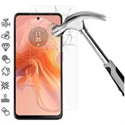 Motorola Moto G04s Panssarilasi - 9H, 0.3mm - Case Friendly  - Läpinäkyvä
