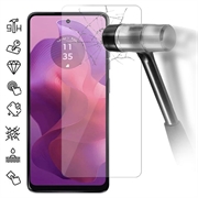 Motorola Moto G24 Panssarilasi - 9H - Case Friendly - Läpinäkyvä