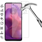 Motorola Moto G24 Panssarilasi - 9H, 0.3mm - Case Friendly  - Läpinäkyvä