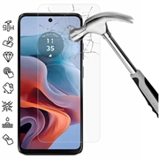 Motorola Moto G34/G45 Panssarilasi - 9H - Case Friendly - Läpinäkyvä