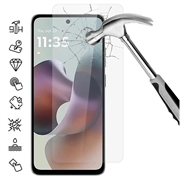 Motorola Moto G56 Panssarilasi - 9H - Case Friendly - läpinäkyvää