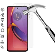 Motorola Moto G84 Panssarilasi - 9H - Case Friendly - Läpinäkyvä