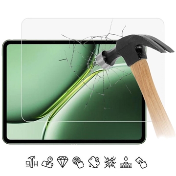 OnePlus Pad Pro Panssarilasi - 9H, 0.3mm - Case Friendly  - Läpinäkyvä