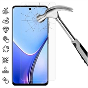 Realme 11x Temperoitu Panssarilasi - 9H - Case Friendly - Läpinäkyvä