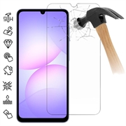 Samsung Galaxy A07s Panssarilasi - 9H - Case Friendly - läpinäkyvää