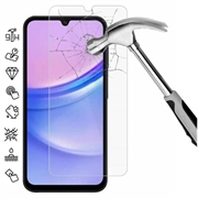 Samsung Galaxy A16 Temperoitu Panssarilasi - 9H - Case Friendly - Läpinäkyvä