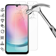 Samsung Galaxy A25 Panssarilasi - 9H - Case Friendly - Läpinäkyvä