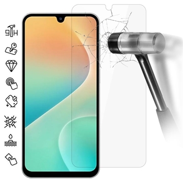 Samsung Galaxy F36 suojalasi - 9H - Case Friendly - läpinäkyvää
