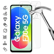 Samsung Galaxy F70e Panssarilasi - 9H - Case Friendly - läpinäkyvää