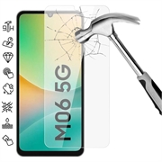 Samsung Galaxy M06 karkaistua lasia näytönsuoja - 9H - Case Friendly - läpinäkyvää
