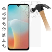 Samsung Galaxy M16/F16 karkaistua lasia näytönsuoja - 9H - Case Friendly - läpinäkyvää