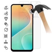 Samsung Galaxy M36 Panssarilasi - 9H - Case Friendly - läpinäkyvää