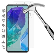 Samsung Galaxy M55/F55/C55 Panssarilasi - 9H, 0.3mm - Case Friendly  - Läpinäkyvä