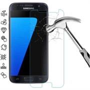 Samsung Galaxy S7 Panssarilasi - 9H, 0.3mm - Case Friendly  - Läpinäkyvä