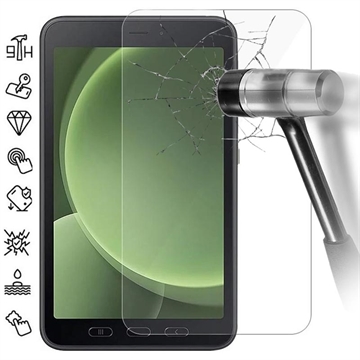 Samsung Galaxy Tab Active5 Panssarilasi - 9H - Case Friendly - Läpinäkyvä