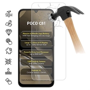 Xiaomi Poco C81 Panssarilasi - 9H - Case Friendly - läpinäkyvää