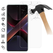 Xiaomi Poco X7 Temperoitu Panssarilasi - 9H - Case Friendly - Läpinäkyvä