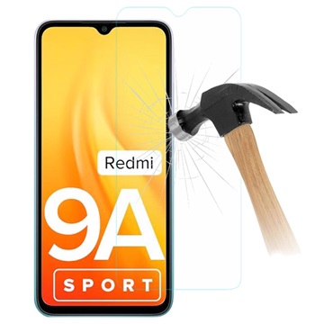 Xiaomi Redmi 9A Sport Temperoitu LasiPanssarilasi - 9H, 0.3mm - Läpinäkyvä