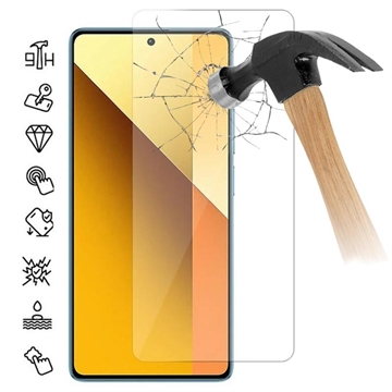 Xiaomi Redmi Note 13 Panssarilasi - 9H, 0.3mm - Case Friendly  - Läpinäkyvä