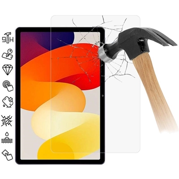 Xiaomi Redmi Pad SE 4G Temperoitu Panssarilasi - 9H - Case Friendly - Läpinäkyvä