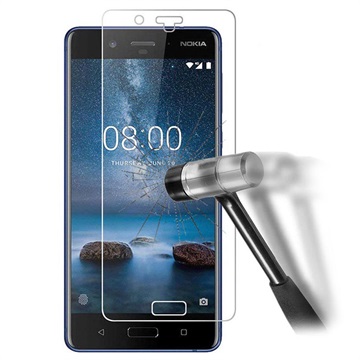 Nokia 8 Karkaistu Lasinen Panssarilasi - 0.3mm