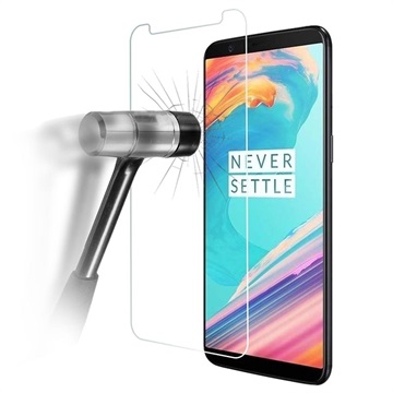 OnePlus 5T Panssarilasi Karkaistua Lasia - 0.3mm, 9H - Kirkas