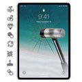 iPad Pro 12.9 2018/2020 Panssarilasi - 9H, 0.3mm - Kirkas