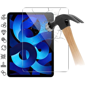 iPad Air 11 2024/2025 Panssarilasi - 9H, 0.3mm - Case Friendly  - Läpinäkyvä