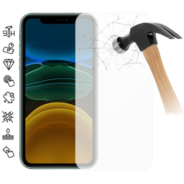 iPhone 11 Karkaistu Panssarilasi - 9H - Läpinäkyvä