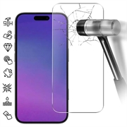 iPhone 17 Panssarilasi - 9H - Case Friendly - läpinäkyvää