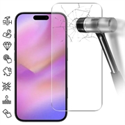 iPhone 17 Pro Max Panssarilasi - 9H - Case Friendly - läpinäkyvää