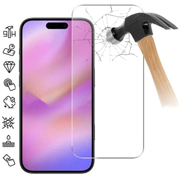 iPhone 17 Pro Max Panssarilasi - 9H - Case Friendly - 2 Kpl.