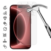 iPhone 18 Pro Max Panssarilasi - 9H - Case Friendly - läpinäkyvää