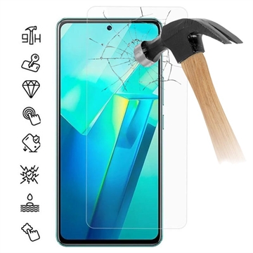 vivo T2 Panssarilasi - 9H, 0.3mm - Case Friendly  - Läpinäkyvä