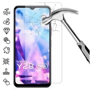 vivo Y28 Panssarilasi - 9H, 0.3mm - Case Friendly  - Läpinäkyvä