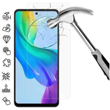 vivo Y78t Panssarilasi - 9H - Case Friendly - Läpinäkyvä