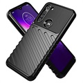 Thunder Series Motorola Moto G8 Power TPU suojakotelo - musta