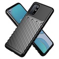 Thunder Sarja OnePlus 8T TPU Suojakuori - Musta