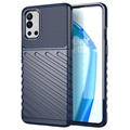 Thunder Sarja OnePlus 9R TPU Suojakuori - Sininen