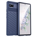 Thunder Sarja Google Pixel 6a TPU Suojakuori - Sininen