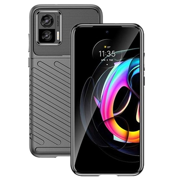 Thunder Sarja Motorola Edge 30 Neo TPU Suojakuori - Musta