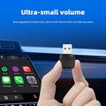 Pieni langaton USB CarPlay & Android Auto -sovitin