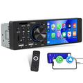 Kosketusnäytöllinen Bluetooth-autostereo, jossa on CarPlay/Android Auto - SD, AUX, USB