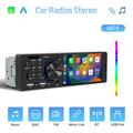 Kosketusnäytöllinen Bluetooth-autostereo, jossa on CarPlay/Android Auto - SD, AUX, USB
