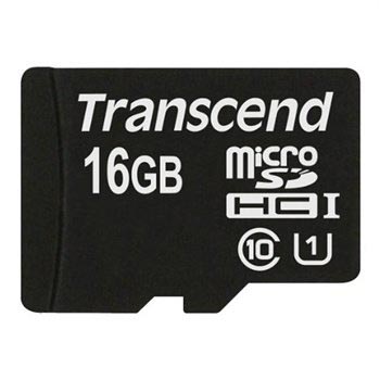 Transcend MicroSDHC Muistikortti UHS-1 TS16GUSDU1 - Class 10 - 16GB