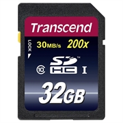 Transcend SDHC 32 GB Luokka 10 Muisti Kortti TS32GSDHC10